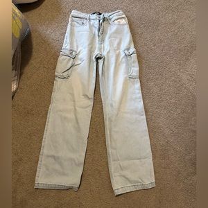 hollister dad jeans